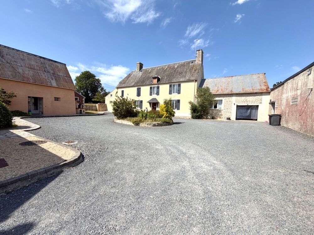 Vente Maison ? LES OUBEAUX (14230) – Domaine de charme avec chambres d'hôtes, roulotte et plus de 2,2 hectares Les oubeaux