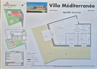 Vente Appartement CALVI – NOUVEAUX APPARTEMENTS  DU T2 AU T4 Calvi