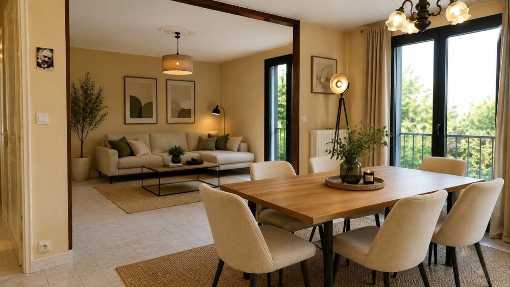 Vente Appartement Appartement à vendre aux Milles (Aix-en-Provence) - T3/T4 traversant avec terrasse et fort potentiel Aix en provence