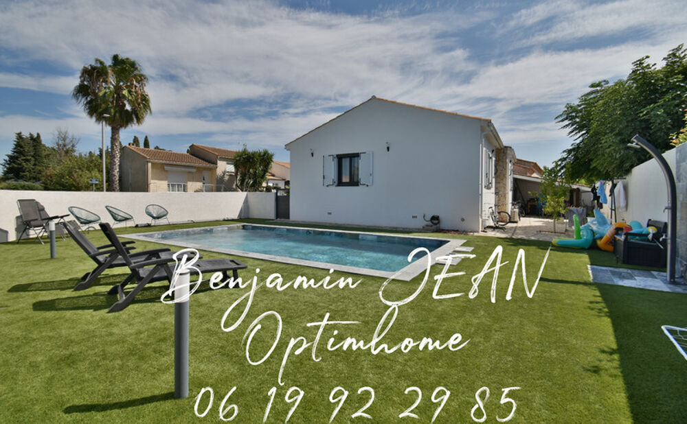 Vente Maison � vendre � Maison de plain-pied enti�rement r�nov�e avec piscine � S�rignan (34) Serignan