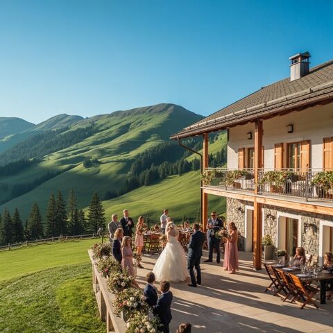   A VENDRE FDC A 25KMS D'ANNECY, lieu d'accueil pour séminaires, mariages, events CA 140KE 