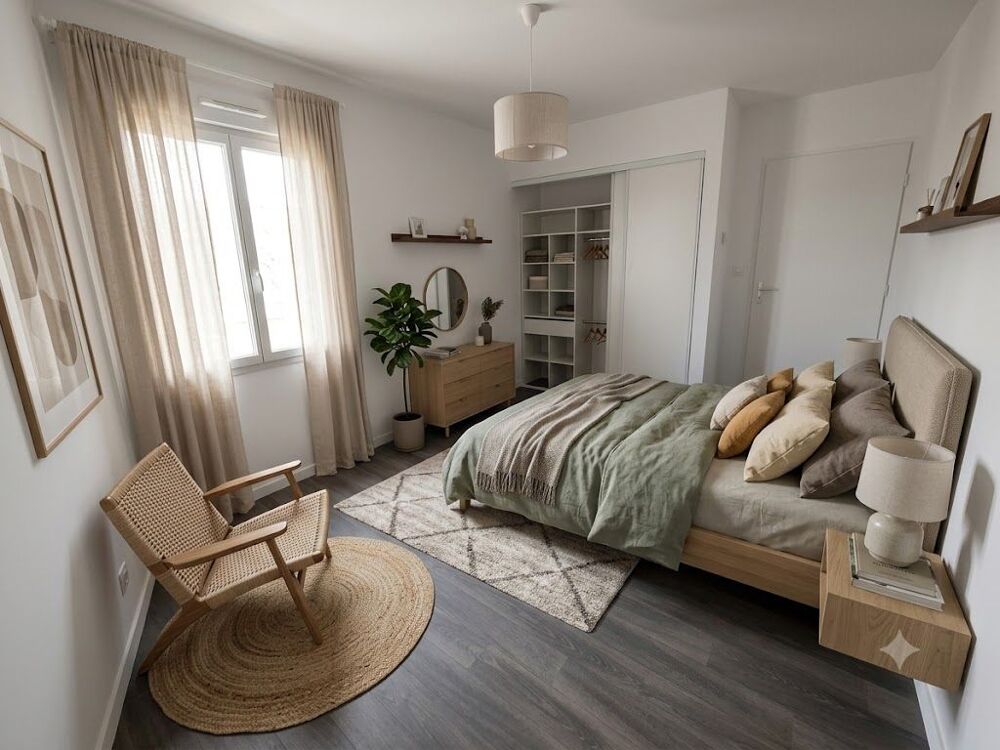 Vente Appartement T2 de 55,4 m² à Lyon 69003, Gazomètre au prix de vente de 146 400€ Lyon 3