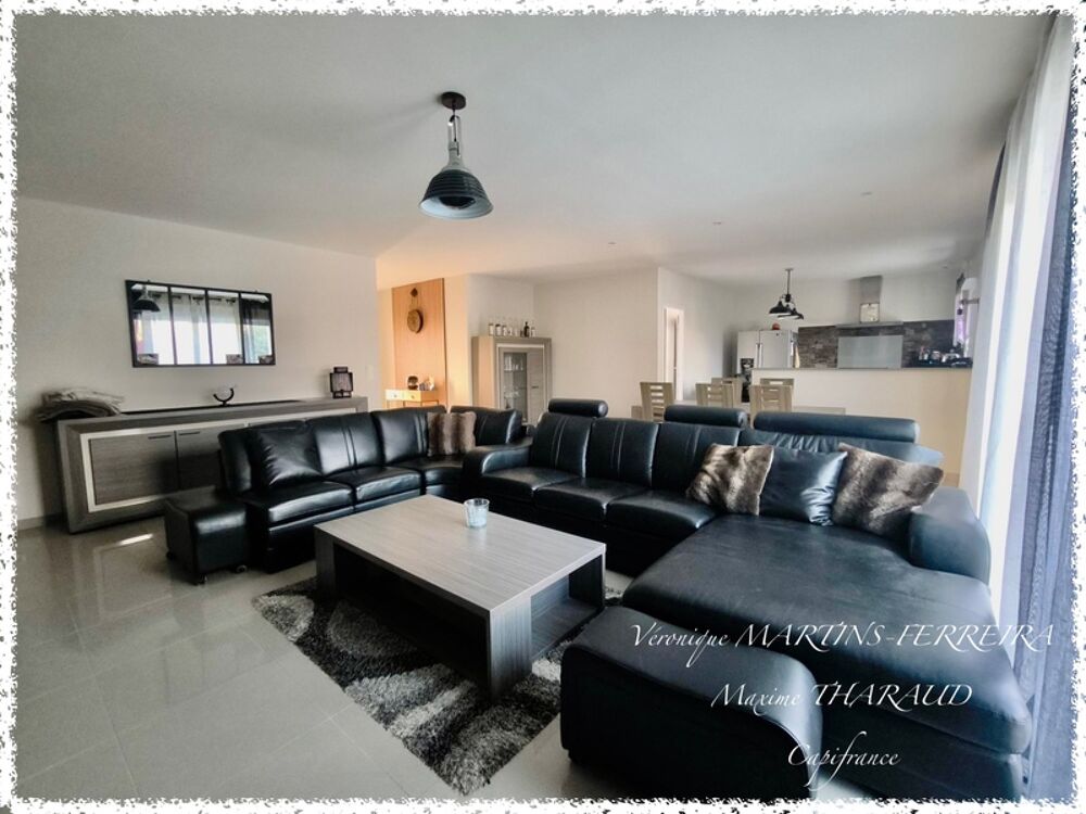 Maison plain-pied 4 chambres + piscine chauffée + dépendance 72 m²  Quincy