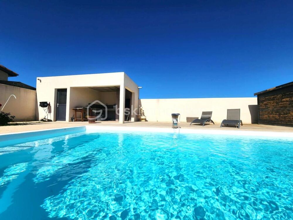 Vente Maison Villa récente de plain-pied à Tourbes avec  piscine, pool house et garage Tourbes