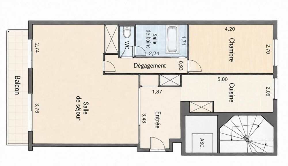 Vente Appartement Appartement Paris 20