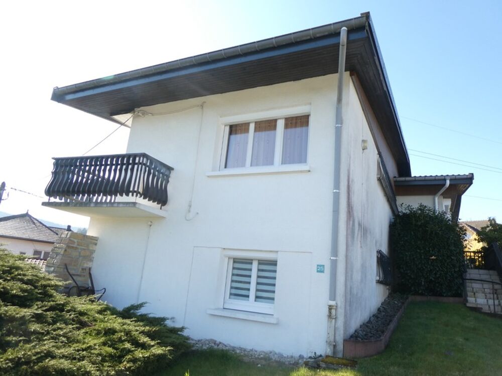(88) Saint  Nabord : à vendre maison T6 de 120m² , deux garages, terrain 1000m²