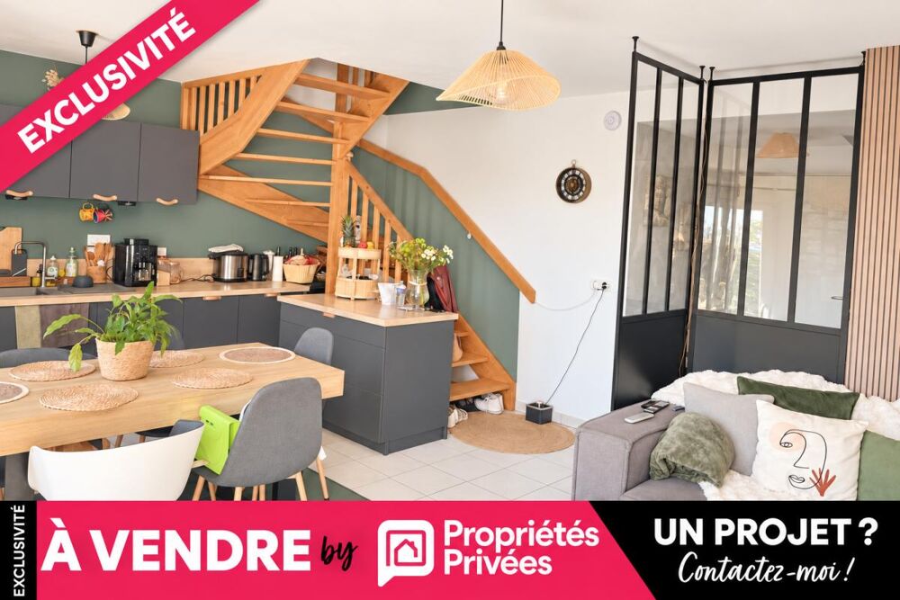 Vente Maison 74150-Rumilly-Maison mitoyenne d un coté - 77 m2 Rumilly