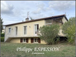 Vente Maison Maison familiale 142 m² – 5 chambres – Terrain 2 094 m² – Sous-sol total Saint pardoux isaac