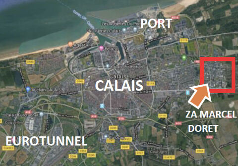 À vendre - terrain de 10 000 m² à Calais 350000 62100 Calais