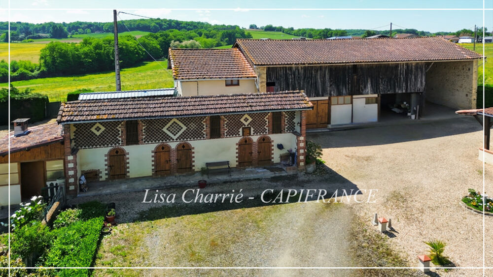 Vente Propriété/Château Propriété de charme à vendre 8 pièces proche de NOGARO (32) 240 m2 habitables implantée sur 9 HECTARES de terrain SANS VIS-A-VIS Nogaro