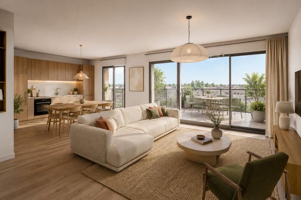 Vente Appartement Grand 5 pièces - 100 m² habitables + Exterieur + 2 Parking Bordeaux