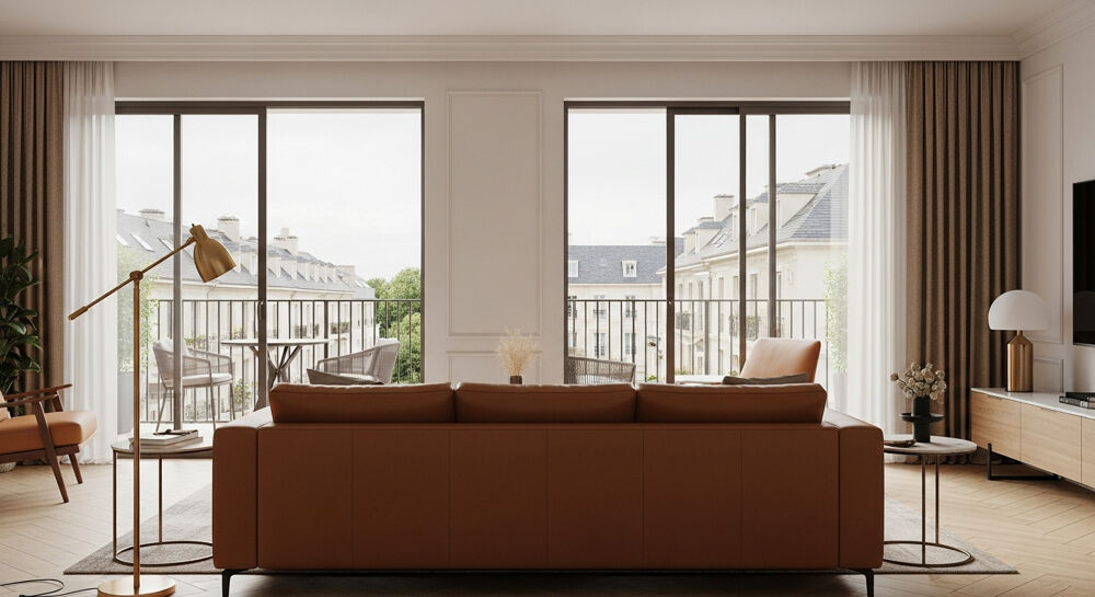 Achetez maintenant, au lieu de payer encore des loyers dans le vide. 3 PIÈCES de 68.46m² + BALCON - MÉRY-SUR-OISE