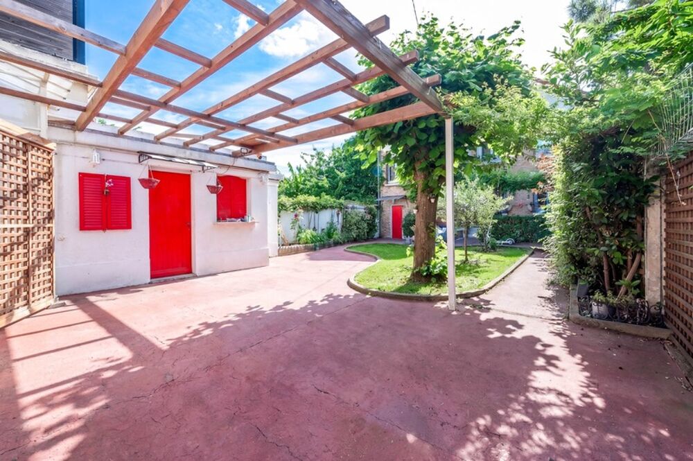 93350 LE BOURGET  MAISON 5 PIÈCES  83,51 M² CARREZ / 119,49 M² AU SOL  JARDIN/COUR DE 205 M²  PROCHE TRANSPORTS