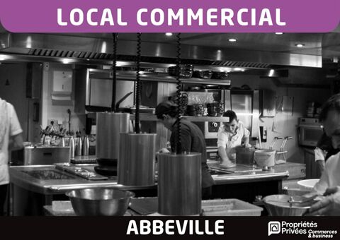   Abbeville  - Local commercial 300 m2 - A vendre - Toutes activités autorisées 