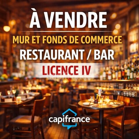 &Agrave; Vendre : Restaurant - Bar avec murs et fonds de commerce � Licence IV � Pleyben(29) 270000 29190 Pleyben