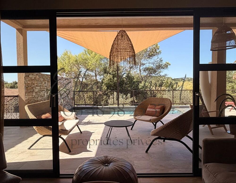VILLA contemporaine 2025-168m2-piscine-garage-Boisset et Gaujac
