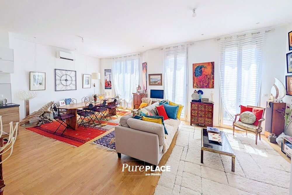 Appartement T4 de 104 m² à Marseille 13007, Corniche Président John Fitzgerald Kennedy