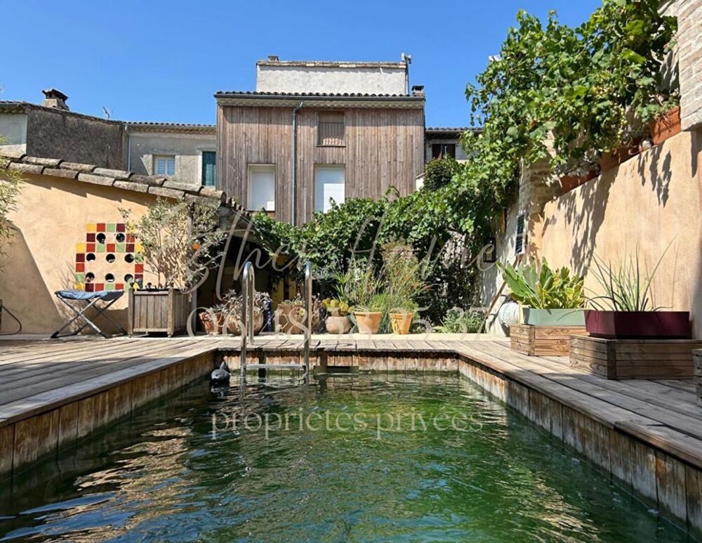 Vente Maison Maison de ville 226 m2 avec jardin, piscine, forage, garage Saint hippolyte du fort