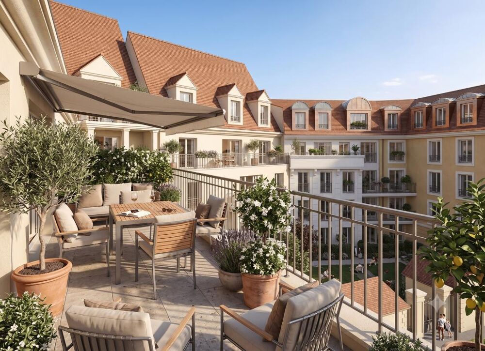 LIVRÉ PROCHAINEMENT 4 PIÈCES AVEC TERRASSE ET 2 PARKING PROCHE FUTURE LIGNE 17 METRO