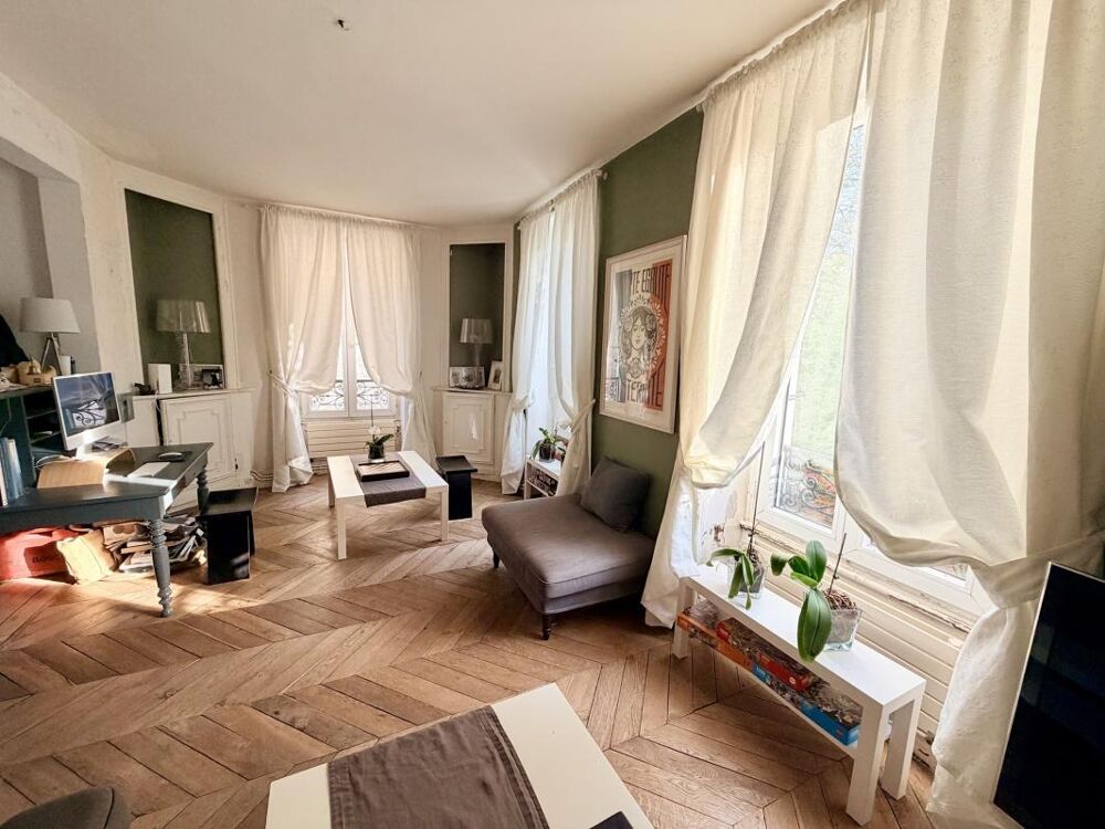 Élégante maison de maître aux volumes exceptionnels avec jardin - signature peintures Farrow & Ball