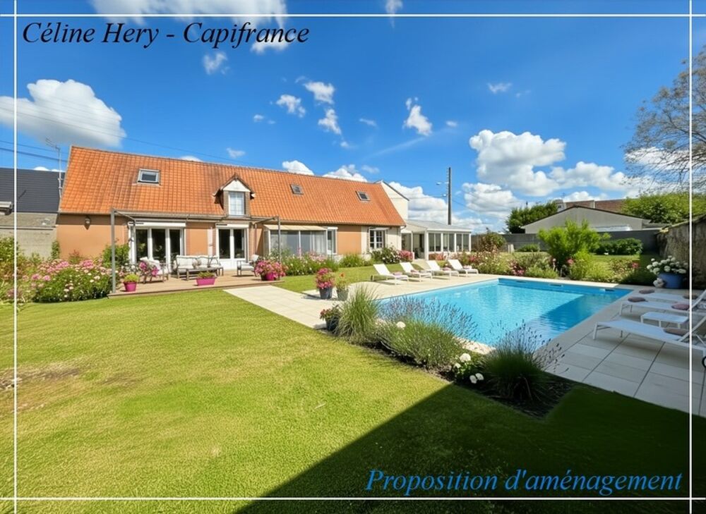 LA PÉPITE DU MOMENT À BERCHÈRES-SAINT-GERMAIN (28) : MAISON + GARAGE + ATELIER PRO !