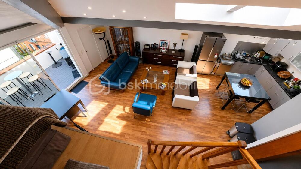Appartement duplex avec grande terrasse centre ville de Toulouse