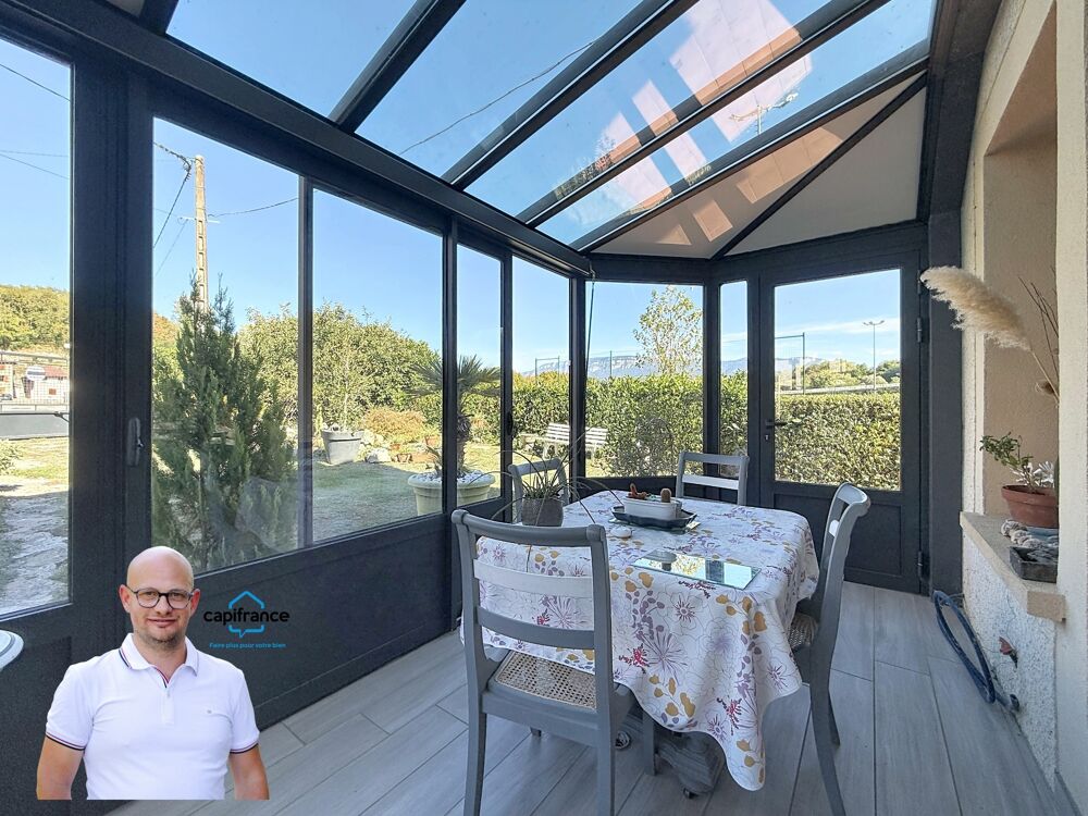 LE PONT-DE-BEAUVOISIN (73330)  MAISON 3 CHAMBRES, GARAGE, VÉRANDA ET TERRAIN A BATIR