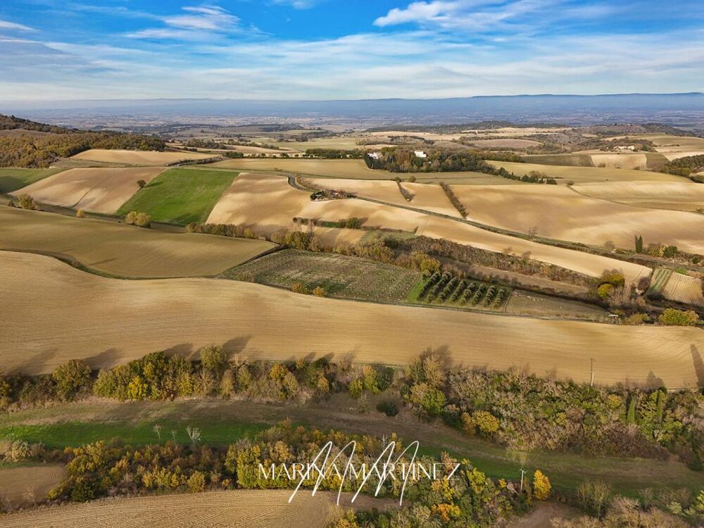 Vente Terrain Terrain plat et arboré avec vue exceptionnelle secteur Bram-Castelnaudary Castelnaudary