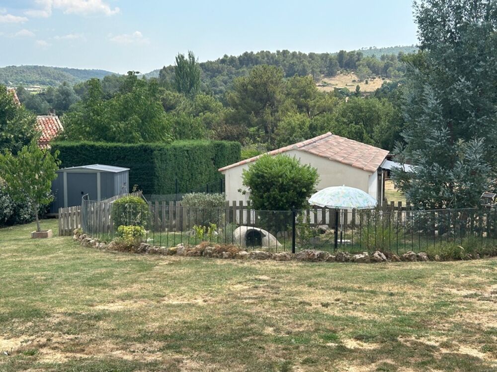 RIANS (83560)  Maison de plain-pied de 120 m² avec T1 indépendant sur terrain de 4 000 m² piscinable