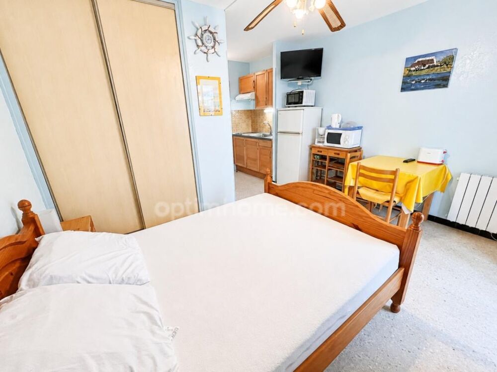 Studio 19m2 avec balcon et rentabilité immédiate à vendre à BALARUC LES BAINS (34)