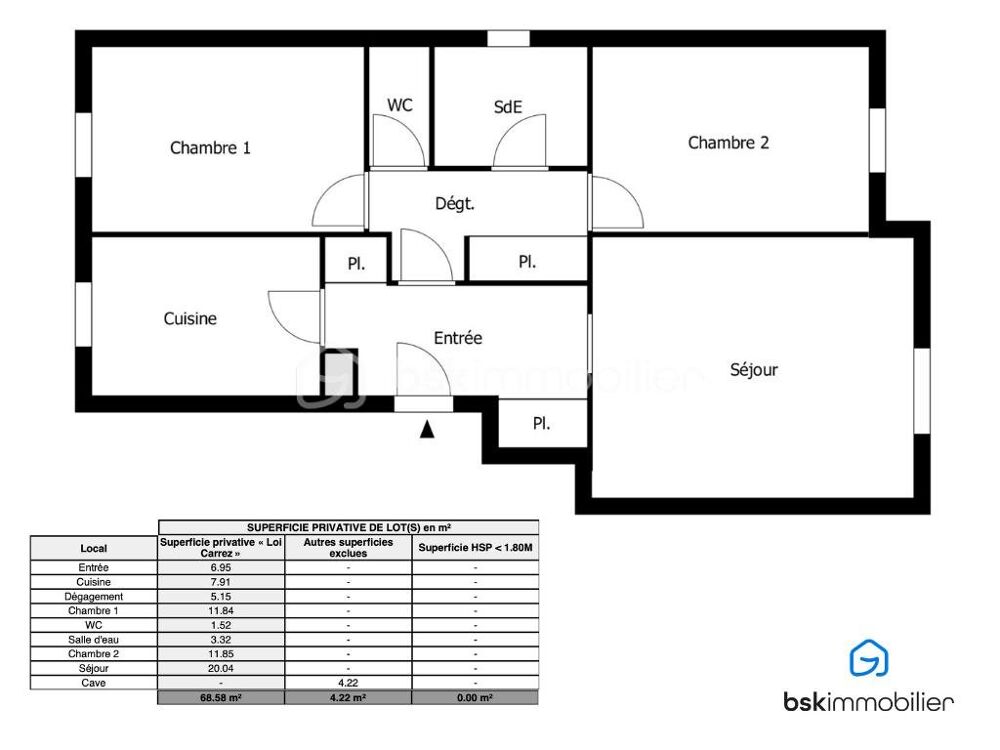 Vente Appartement APPARTEMENT F3 DE 68,58 M² EN HYPERCENTRE DE LIVRY-GARGAN Livry gargan