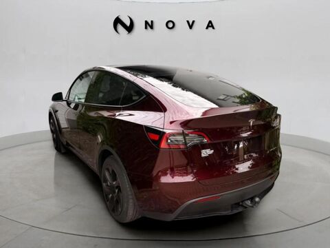 Model Y Long Range • Dual Motor AWD 75 kWh Pano RED CHERRY 2021 occasion 33600 Pessac