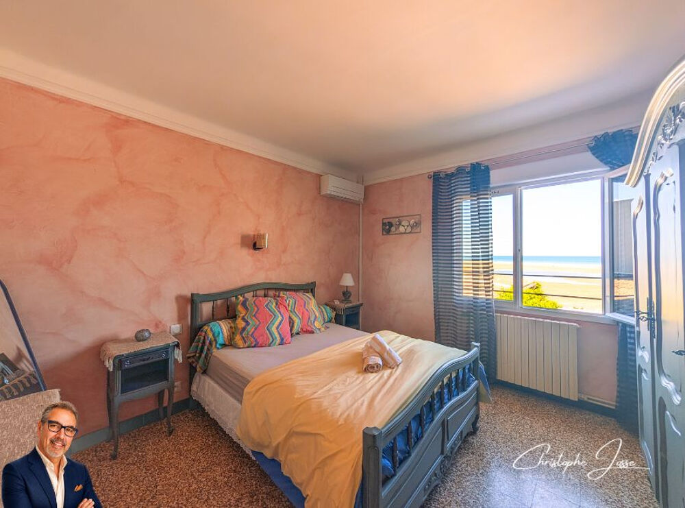 La Franqui - Ensemble immobilier rare avec vue mer, 3 logements et 2 garages
