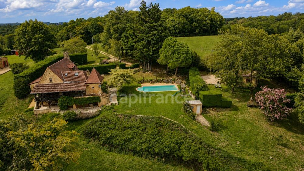 Vente Maison Maison périgourdine en pierre avec gîte, piscine et 1,25 ha de terrain à Doissat Doissat