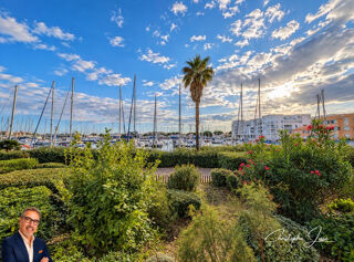 Vente Appartement T2 rénové avec vue exceptionnelle sur le port Port leucate