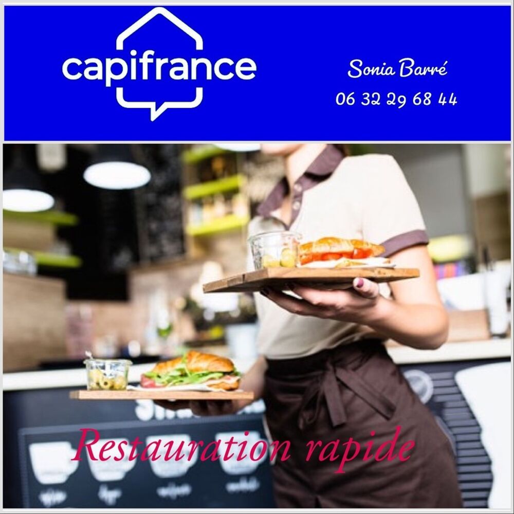   Fonds de commerce de restauration rapide à CROZON (29) 