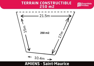  Terrain à vendre 250 m²