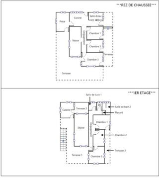  Maison à vendre 8 pièces 1 m²