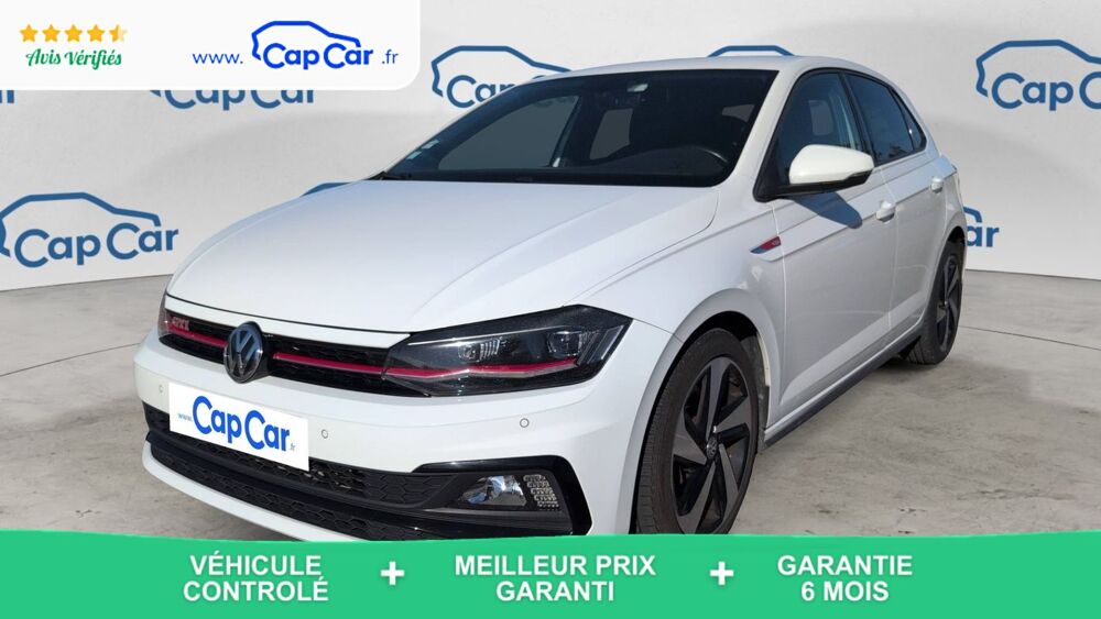 Polo VI 2.0 TSI 200 DSG6 GTI - Automatique 2019 occasion 69110 Sainte Foy Les Lyon