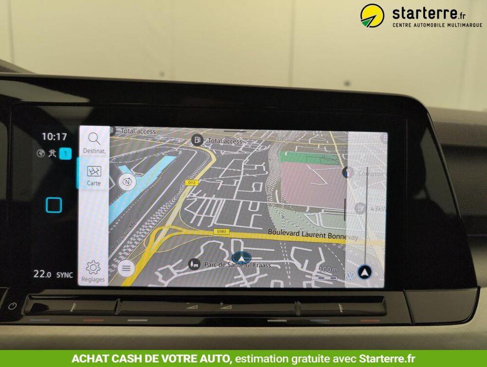 Golf 8 1.0 ETSI OPF 110 DSG7 LIFE BUSINESS 2022 occasion 69190 Saint-Fons