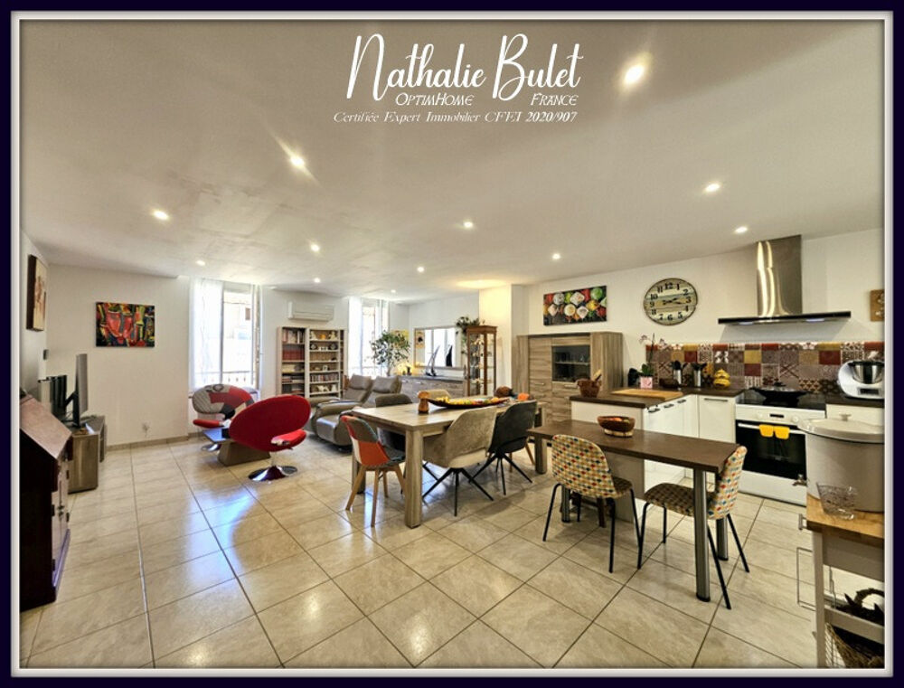 Vente Maison SAINT-CHINIAN – Maison de ville rénovée de 200m² habitable avec garage, terrasse et fort potentiel d'aménagement Saint chinian