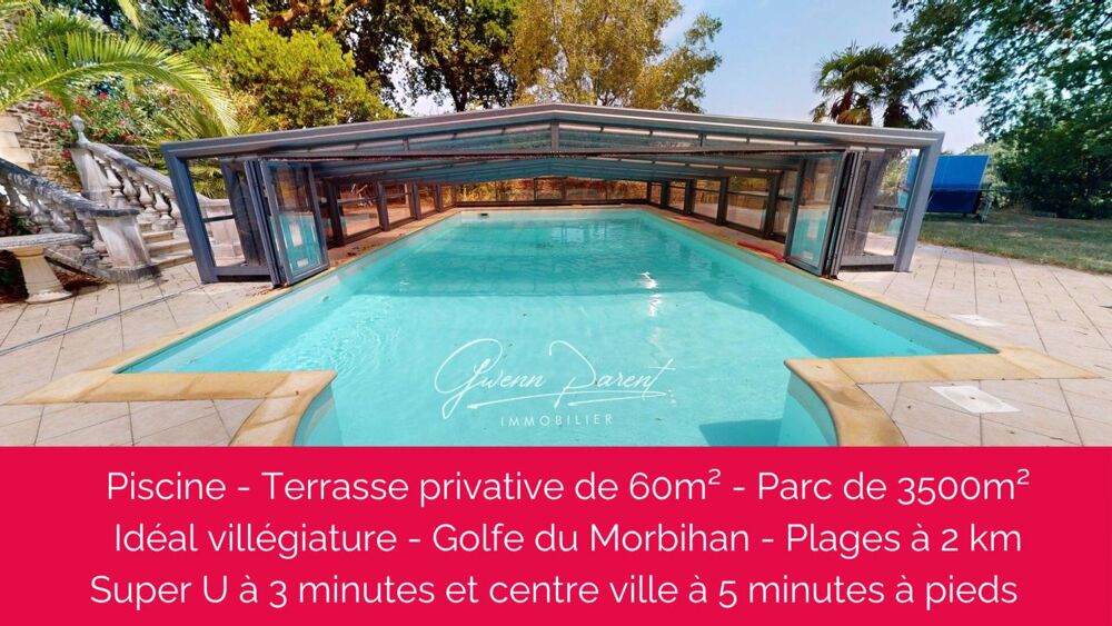 Vente Maison Arradon - Espaces extérieurs exceptionnels - piscine Arradon