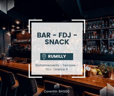 Fonds de commerce BAR - FDJ - Petite RESTAURATION - Rumilly 120000 74150 Rumilly