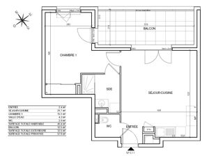  Maison 2 pi�ces 45 m� Annecy