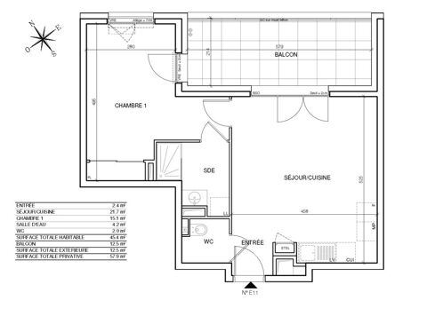  Maison � vendre 2 pi�ces 45 m�