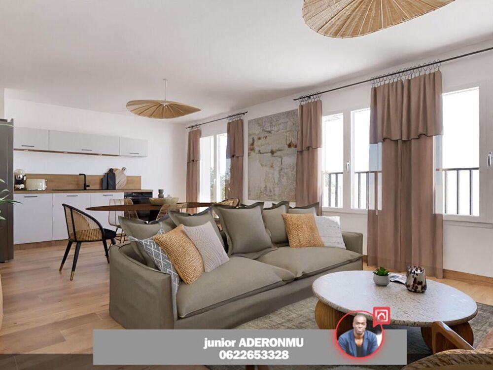 Appartement Dugny 4 pièce(s) 76.96 m2