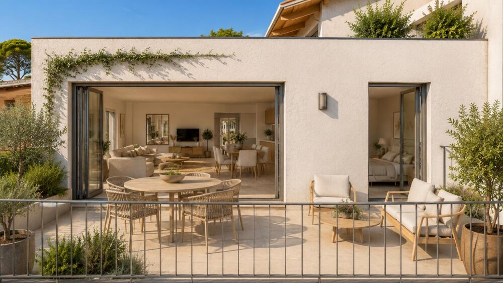 T4 AVEC TERRASSE + BALCON + PARKING