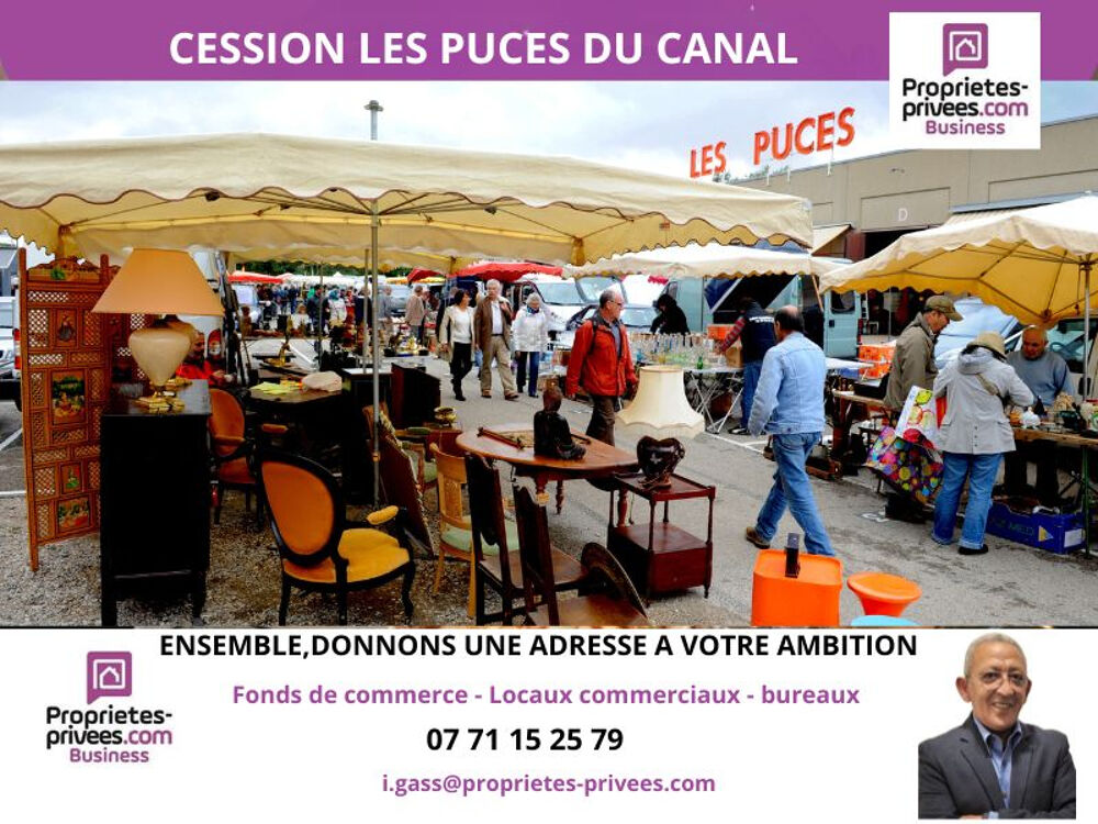   VILLEURBANNE - Cession de Bail  Puces  Du Canal , Local 28 m² 