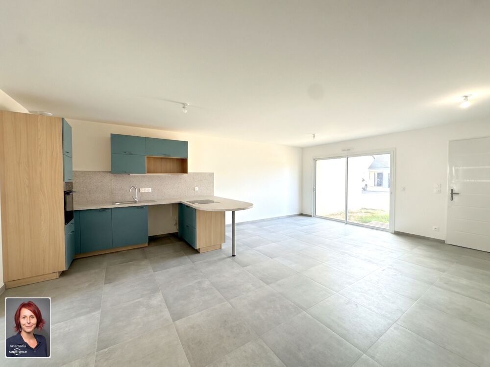 Location Maison COURVILLE SUR EURE Maison à louer 3 pièces, 2 chambres, terrain de 264 m² Location meublée Courville sur eure