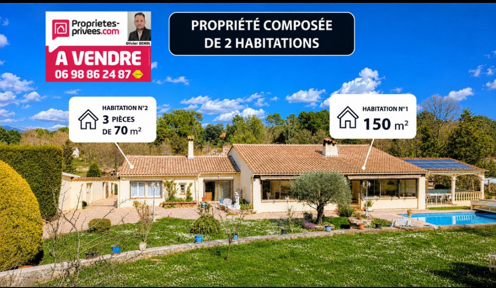 à vendre  Maison Montauroux (83440)
